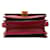 Céline Borsa a tracolla Celine Classic Box Rosso - vista 3