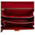 Céline Borsa a tracolla Celine Classic Box Rosso - vista 4