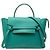 Céline Bolso Belt Celine - Cuero verde