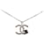 Collana con pendente Coco Mark Chanel Argento