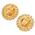 Orecchini Chanel Coco Mark Matelassé Chain D'oro  - vista 2