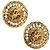 Orecchini a clip Chanel Coco Mark con motivo leone D'oro - vista 3