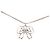 Collana Chanel Coco Mark Ribbon Motif Argento