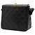 Sac à bandoulière Chanel Matelassé Coco Mark Noir - vue 2