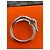 Hermès Jumbo Seidentuchring Palladium Silber - Ansicht 2