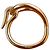 Hermès Jumbo Schalring Gold Golden