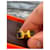 Hermès Olympe Leather and Gold-Tone Metal Ring, Size 52 Black Golden  - view 4