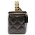 Vanity Borsa a tracolla e beauty case in pelle di agnello nera Chanel Nero - vista 2