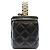 Vanity Borsa a tracolla e beauty case in pelle di agnello nera Chanel Nero - vista 5