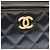 Vanity Borsa a tracolla e beauty case in pelle di agnello nera Chanel Nero - vista 6