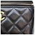 Vanity Borsa a tracolla e beauty case in pelle di agnello nera Chanel Nero - vista 7