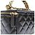 Vanity Borsa a tracolla e beauty case in pelle di agnello nera Chanel Nero - vista 9