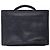 Pasta Executiva de Couro Loewe Anagram Preto - vista 3