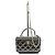 Borsa Vanity Chanel in vernice nera con manico superiore Nero
