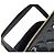 Borsa Vanity Chanel in vernice nera con manico superiore Nero - vista 12