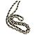 Borsa Vanity Chanel in vernice nera con manico superiore Nero - vista 6