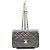 Borsa a Spalla Chanel Black Lambskin Paris Limited Edition Single Flap Matelassé 19 Nero