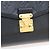 Bolsa de Ombro Louis Vuitton Empreinte Black Saint Germain PM Preto - vista 8