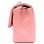 Borsa a tracolla Mini Matelassé in agnello rosa Chanel - vista 2
