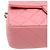 Borsa a tracolla Mini Matelassé in agnello rosa Chanel - vista 5