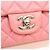 Borsa a tracolla Mini Matelassé in agnello rosa Chanel - vista 6