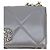 Chanel Chain Wallet aus grauem Lammleder Braun - Ansicht 7