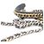 Chanel Chain Wallet aus grauem Lammleder Braun - Ansicht 9