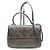 Borsa a tracolla Chanel Black Lambskin Trendy CC piccola Nero