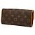 Borsa Louis Vuitton Monogram Pochette Twin PM Marrone - vista 2
