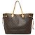 Borsa Tote Louis Vuitton Monogram Neverfull GM Marrone