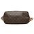 Borsa a Spalla Louis Vuitton Monogram Neverfull MM Marrone - vista 3