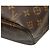 Borsa a Spalla Louis Vuitton Monogram Neverfull MM Marrone - vista 6