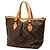 Borsa a mano e borsa a tracolla Louis Vuitton Monogram Palermo PM Marrone - vista 2