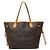 Borsa Tote Louis Vuitton Monogram Neverfull MM Marrone