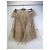 Gucci Set top a spalle scoperte e shorts in tulle beige - vista 7