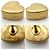 Orecchini Balenciaga Heart Design Gold Stud D'oro - vista 5