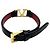 Bracciale Charm Valentino Garavani Nero Rosso - vista 2