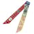 Hermès Sciarpa Twilly Hermes - LA DANCE DES AMAZONES Multicolore - vista 3
