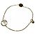 Bracelet Fendi Gold Charm Doré - vue 2