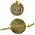 Bracelet Fendi Gold Charm Doré - vue 4