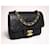 Timeless Chanel Mini Square Classic Flap - Pelle Caviar Nera e Hardware Dorato Nero Gold hardware - vista 2