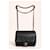 Timeless Chanel Mini Square Classic Flap - Pelle Caviar Nera e Hardware Dorato Nero Gold hardware - vista 4