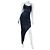 David Koma Schwarzes Strickkleid asymmetrisch mit Ketten-Detail - Ansicht 8