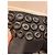 Autre Marque Black Fabric High-Heel Boots with Leather Studs - view 3