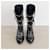 Chanel Chain Obsession Boots Schwarz Gebürstetes Leder Fall 2013 - Ansicht 3