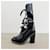 Chanel Chain Obsession Boots Schwarz Gebürstetes Leder Fall 2013 - Ansicht 5