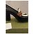 Gucci Mocassini plateau Horsebit in pelle Marrone Nero Bianco - vista 2