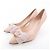 Décolleté in pelle Salvatore Ferragamo Rosa - vista 3