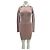 Autre Marque PARIS GEORGIA Rosa Viscose Kleid mit Reißverschluss Pink