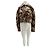 Autre Marque Chaqueta estampada CLEA Marrón Castaño